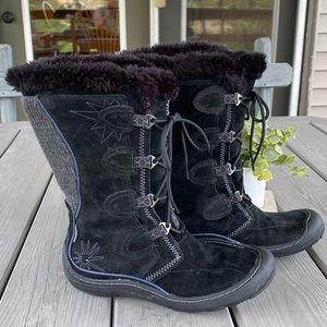 Privo Black Leather Boots by Clarks